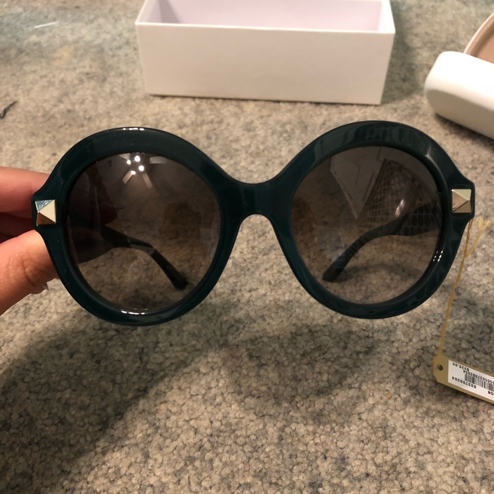 Valentino Round Sunglasses